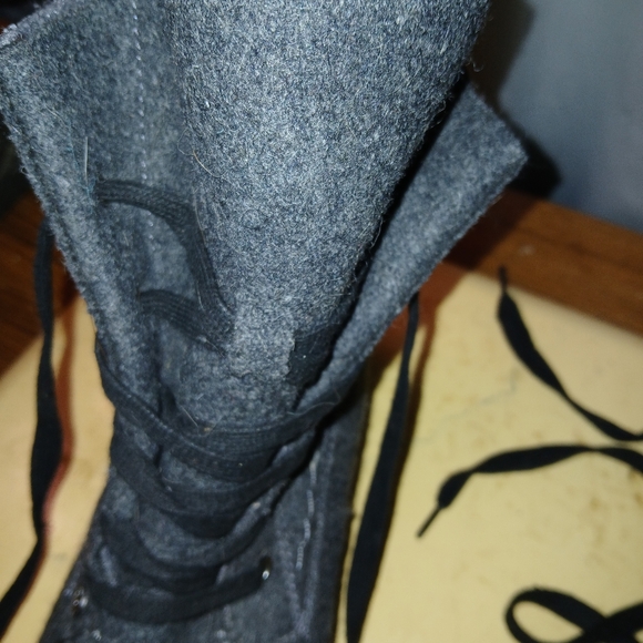 Bearpaws Womens lace-up boots, Gray, Size 8 - Picture 5 of 5